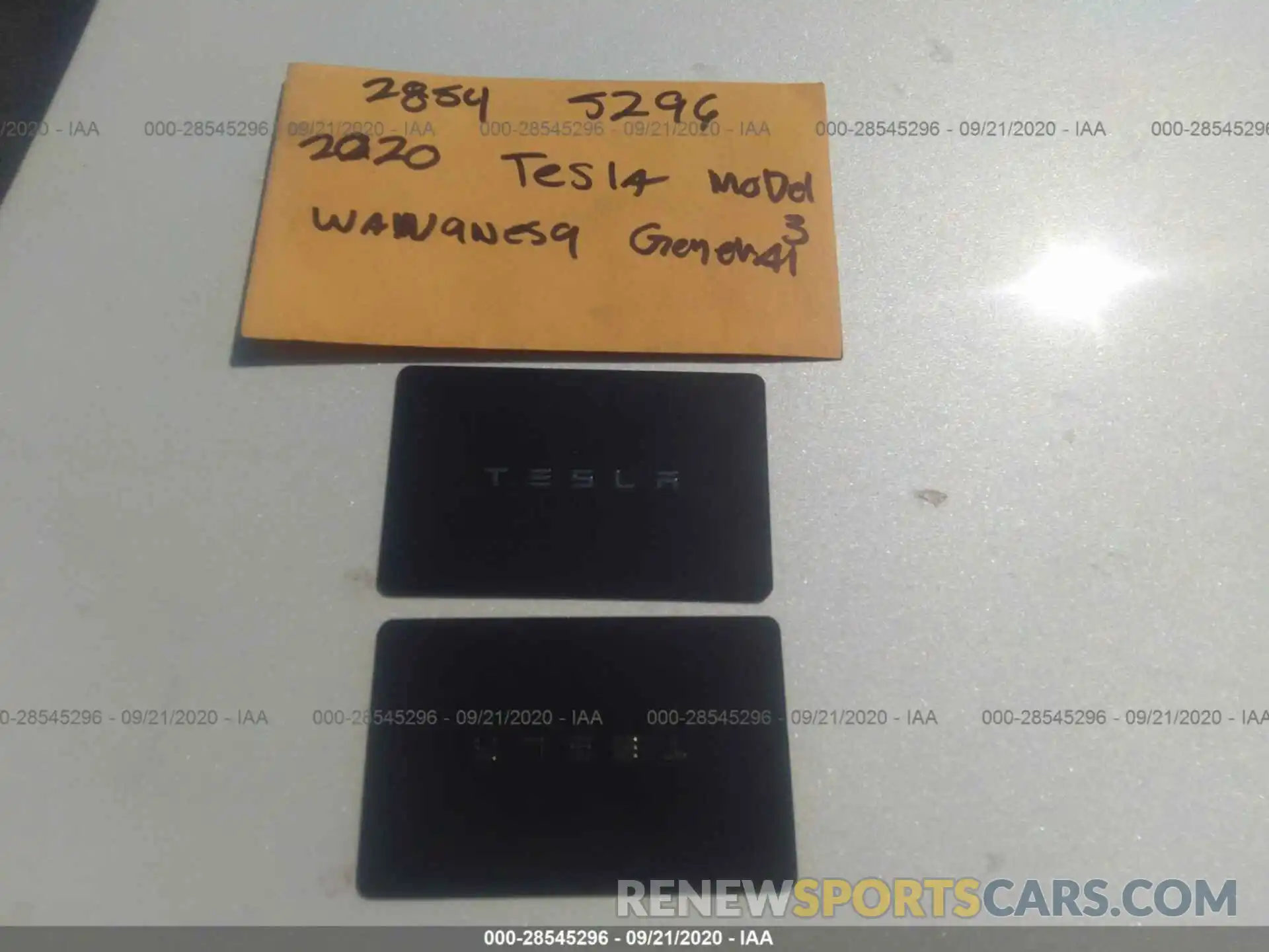 11 Photograph of a damaged car 5YJ3E1EA2LF737051 TESLA MODEL 3 2020