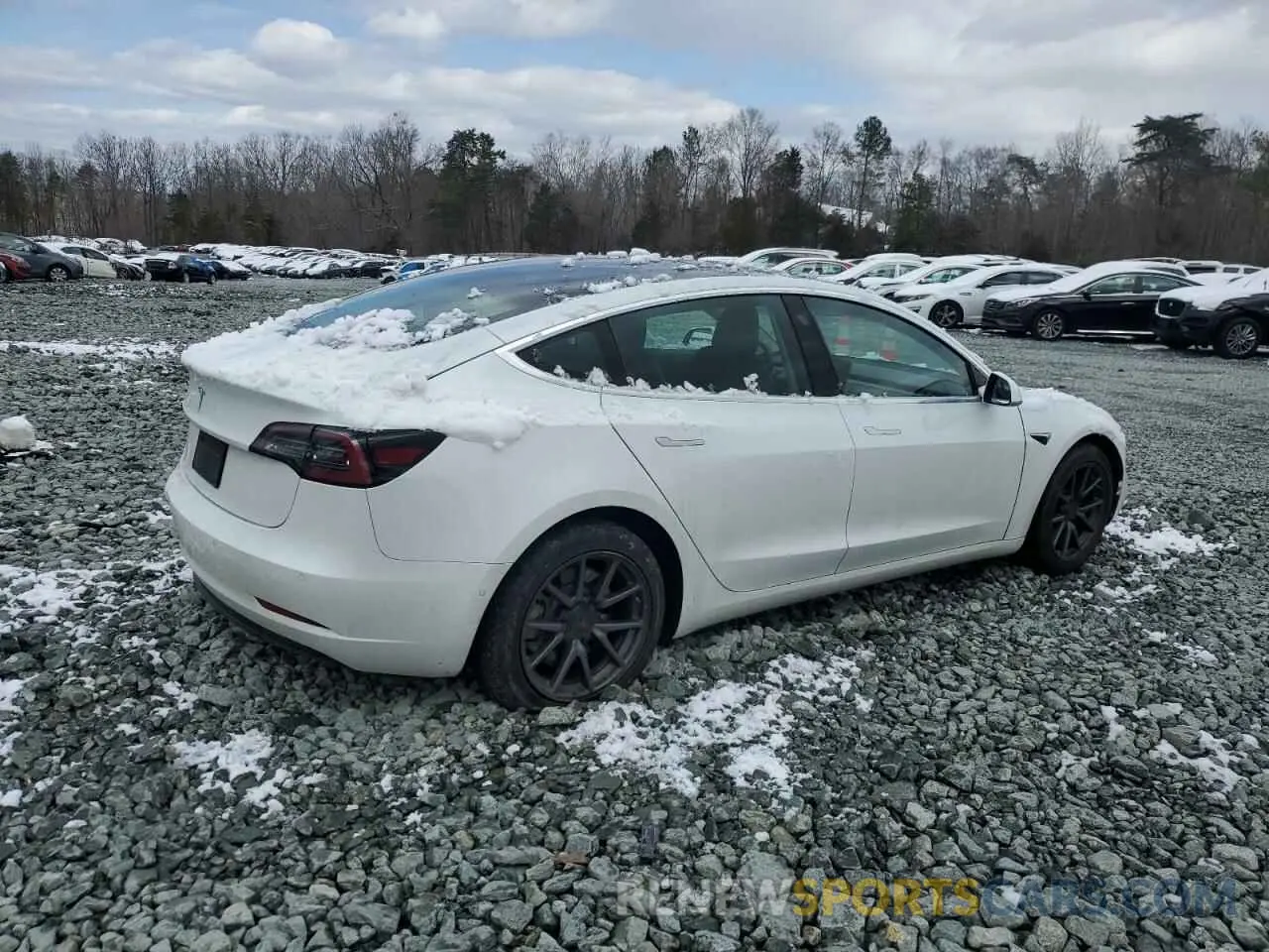 3 Photograph of a damaged car 5YJ3E1EA2LF737423 TESLA MODEL 3 2020