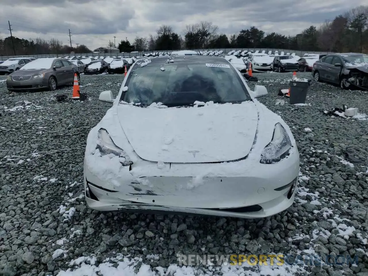 5 Photograph of a damaged car 5YJ3E1EA2LF737423 TESLA MODEL 3 2020