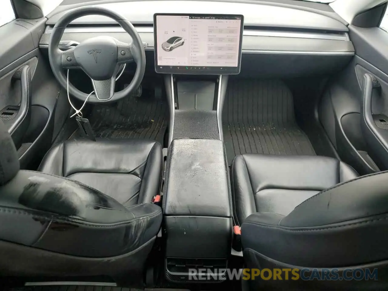 8 Photograph of a damaged car 5YJ3E1EA2LF737423 TESLA MODEL 3 2020