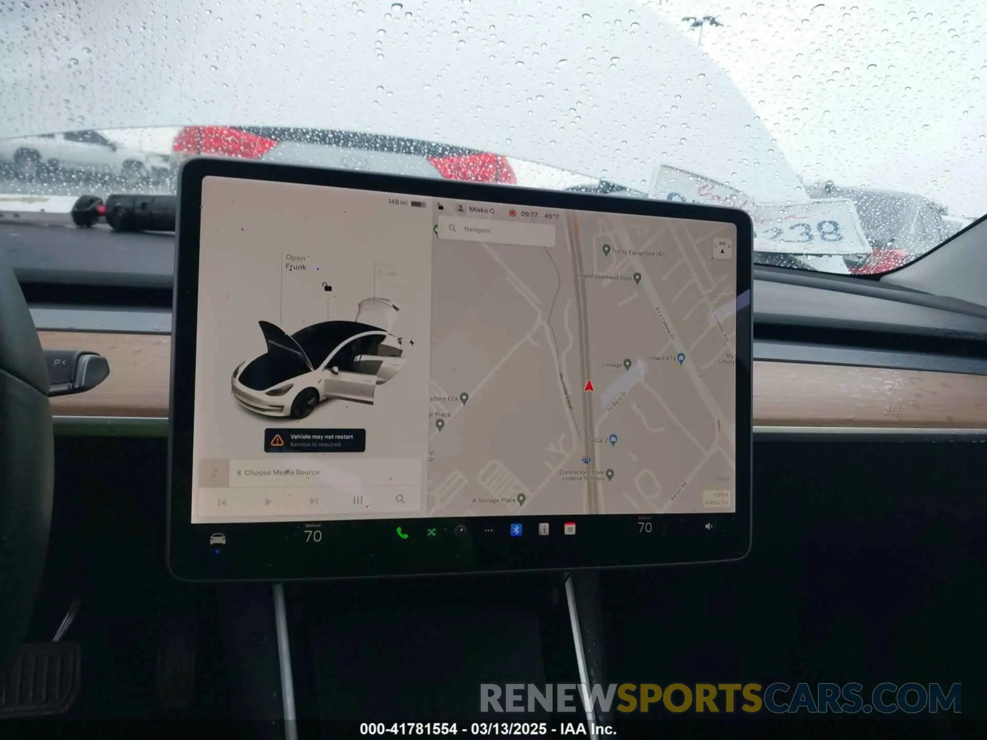 7 Photograph of a damaged car 5YJ3E1EA2LF740225 TESLA MODEL 3 2020