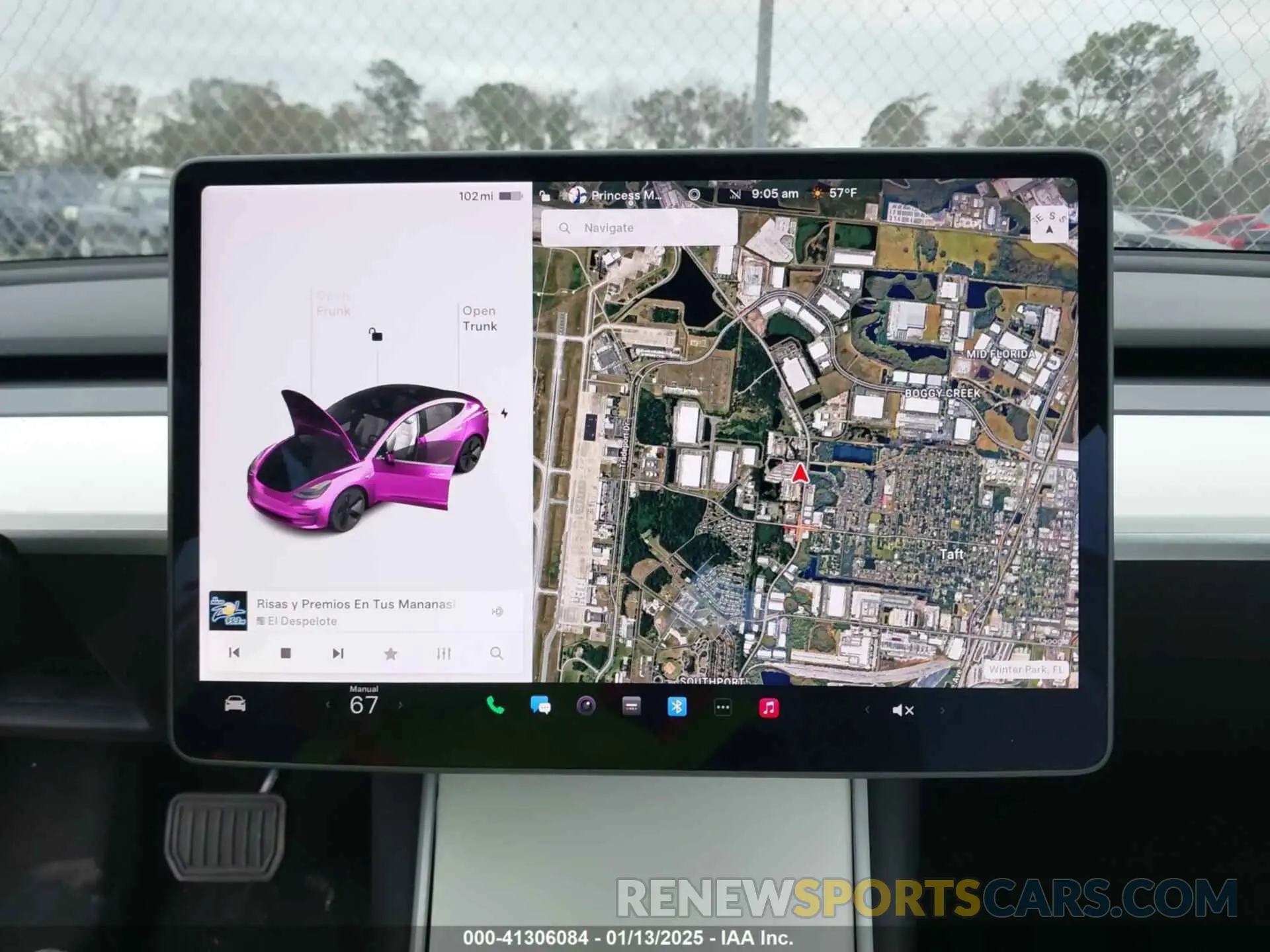 7 Photograph of a damaged car 5YJ3E1EA2LF740984 TESLA MODEL 3 2020