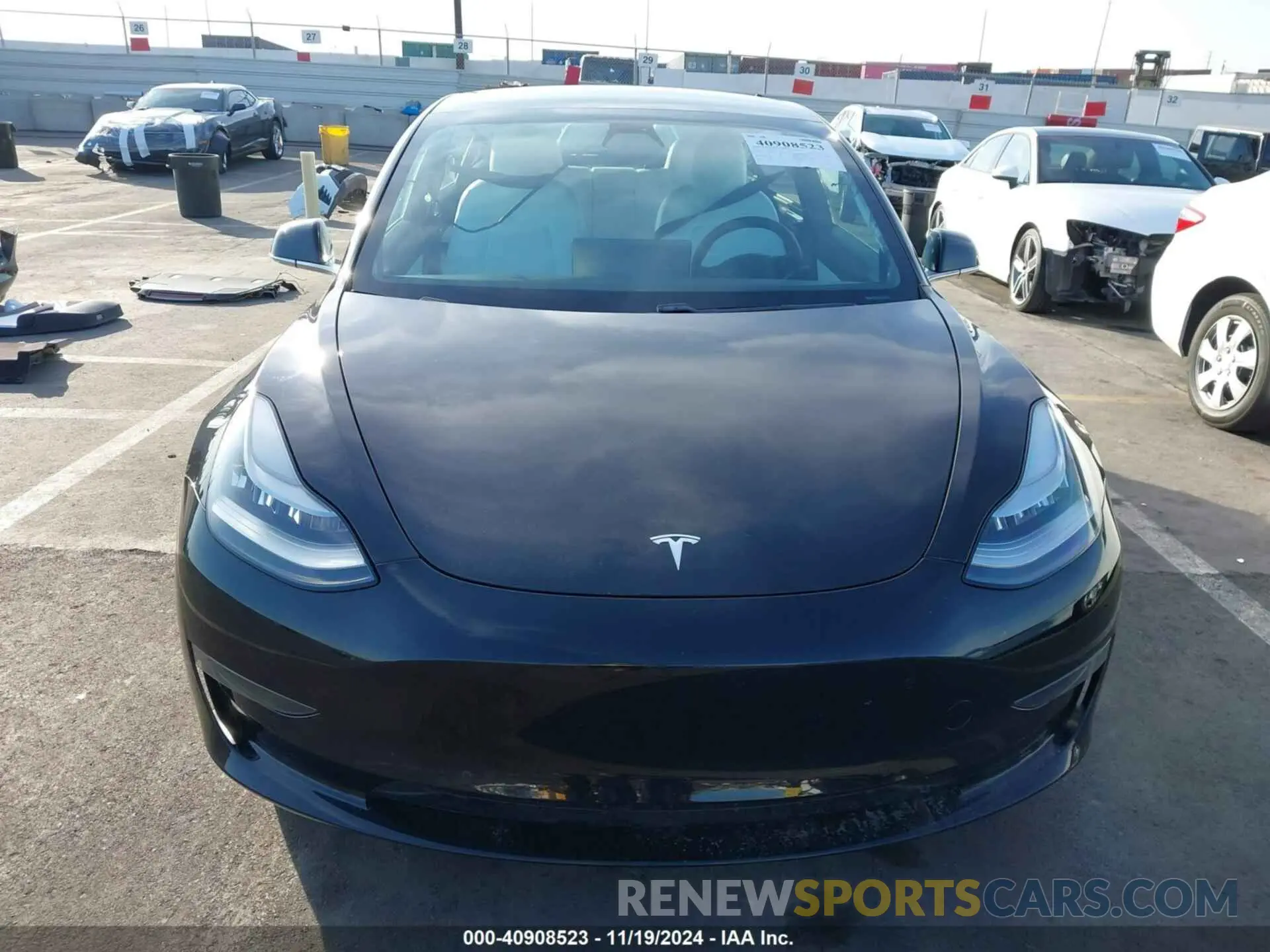 13 Photograph of a damaged car 5YJ3E1EA2LF745974 TESLA MODEL 3 2020