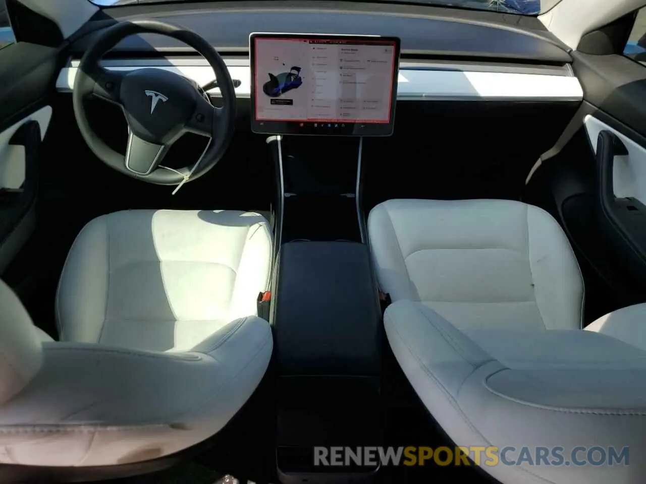 8 Photograph of a damaged car 5YJ3E1EA2LF775170 TESLA MODEL 3 2020