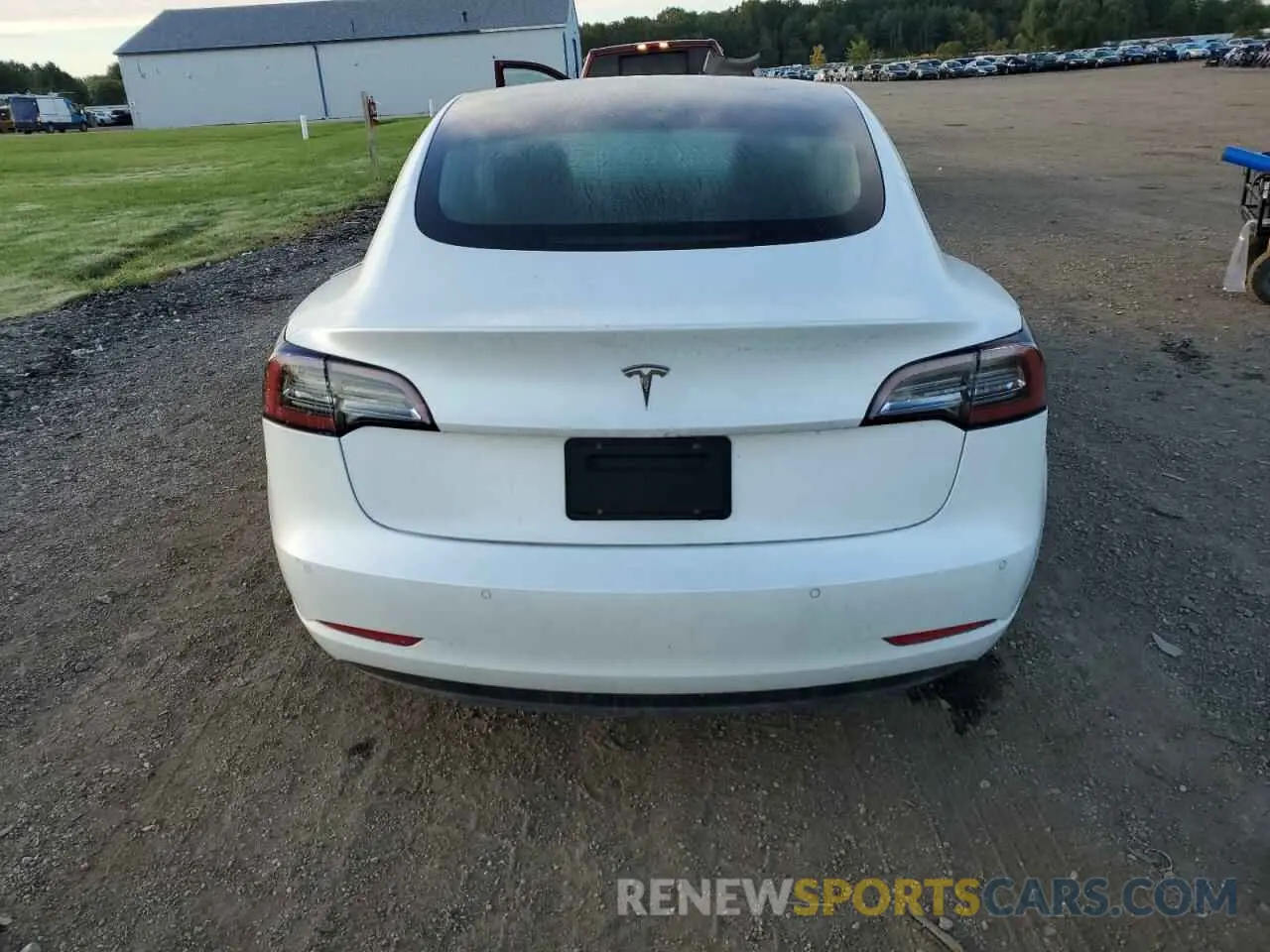 6 Photograph of a damaged car 5YJ3E1EA2LF783706 TESLA MODEL 3 2020