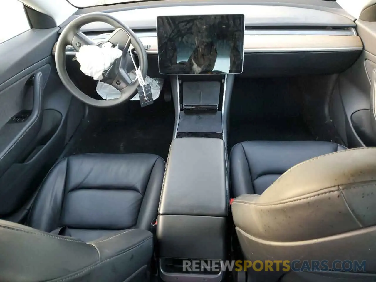 8 Photograph of a damaged car 5YJ3E1EA2LF783706 TESLA MODEL 3 2020