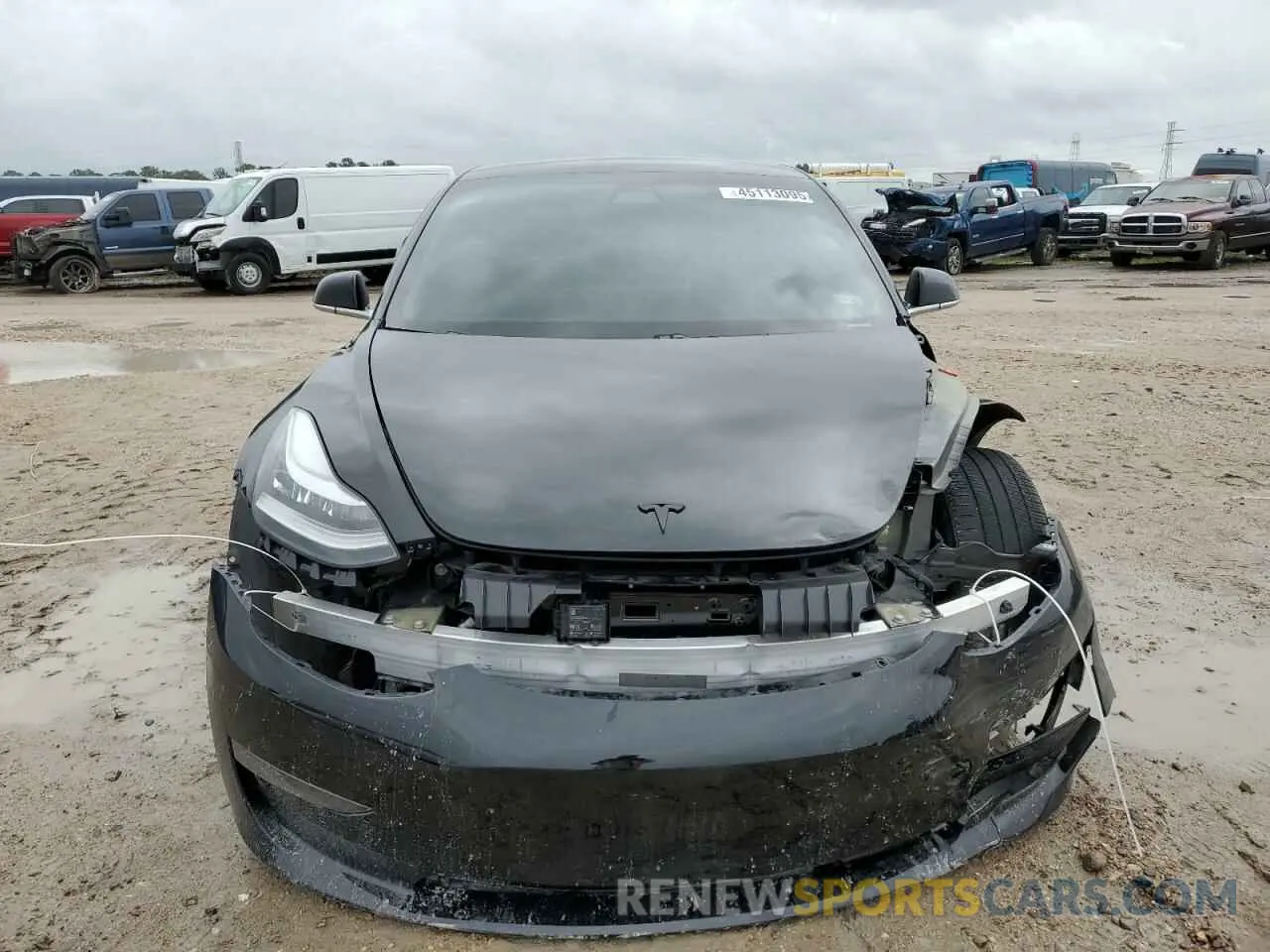5 Photograph of a damaged car 5YJ3E1EA2LF796584 TESLA MODEL 3 2020