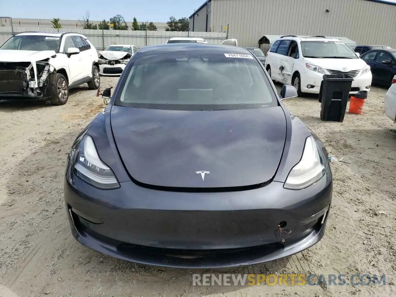 5 Photograph of a damaged car 5YJ3E1EA2LF796780 TESLA MODEL 3 2020