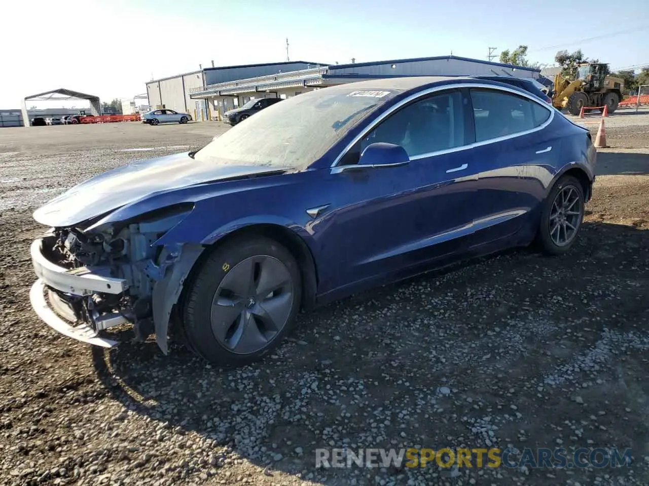 1 Photograph of a damaged car 5YJ3E1EA2LF799291 TESLA MODEL 3 2020