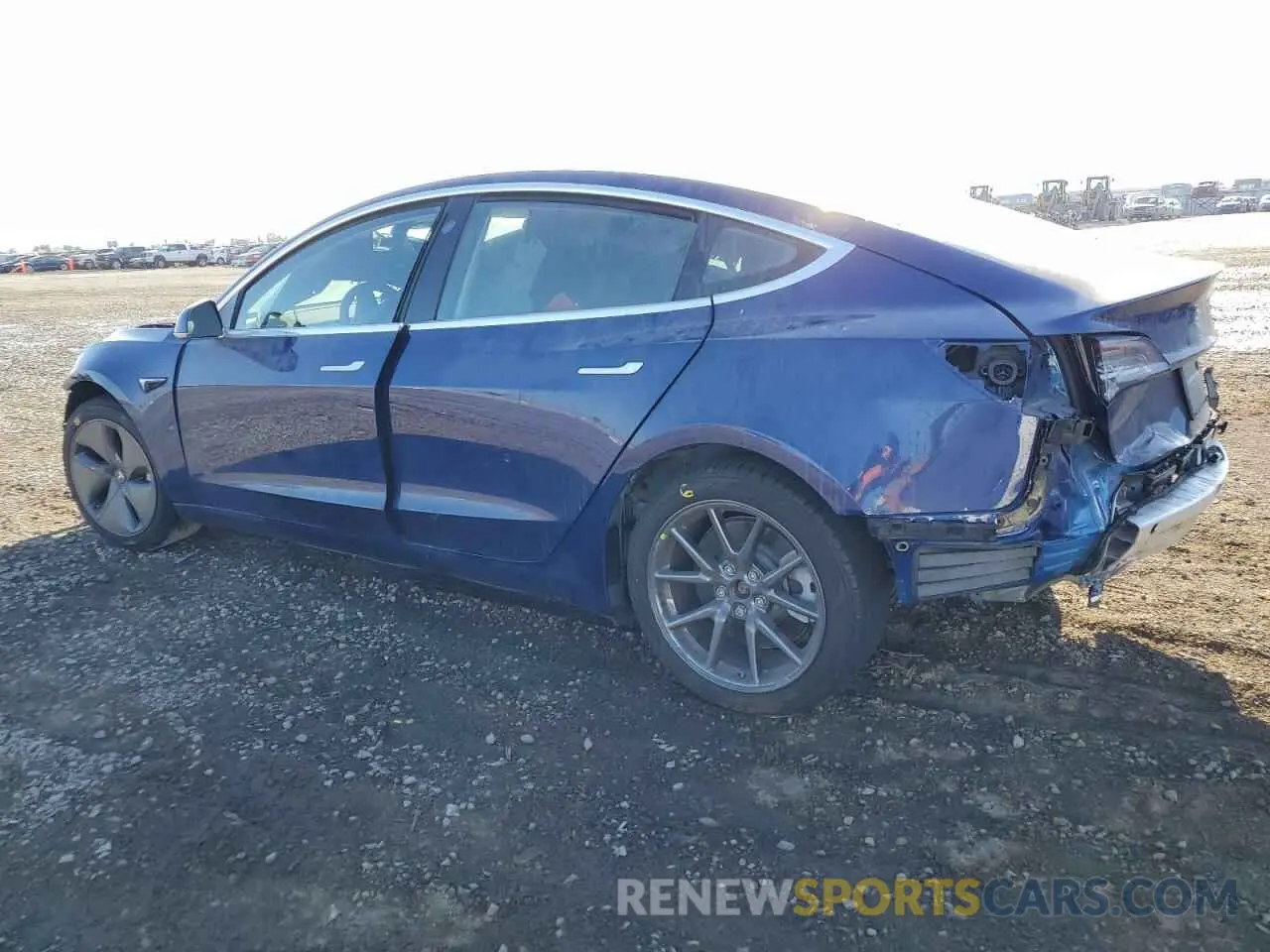 2 Photograph of a damaged car 5YJ3E1EA2LF799291 TESLA MODEL 3 2020