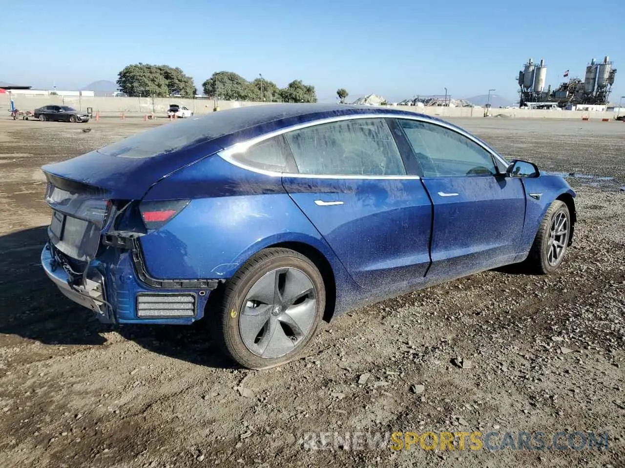 3 Photograph of a damaged car 5YJ3E1EA2LF799291 TESLA MODEL 3 2020