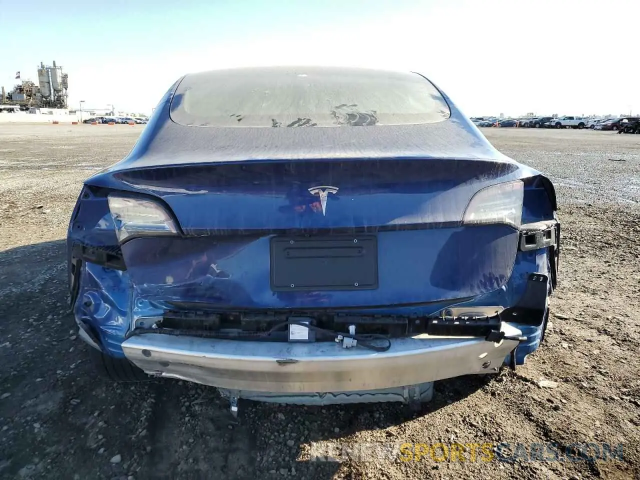 6 Photograph of a damaged car 5YJ3E1EA2LF799291 TESLA MODEL 3 2020