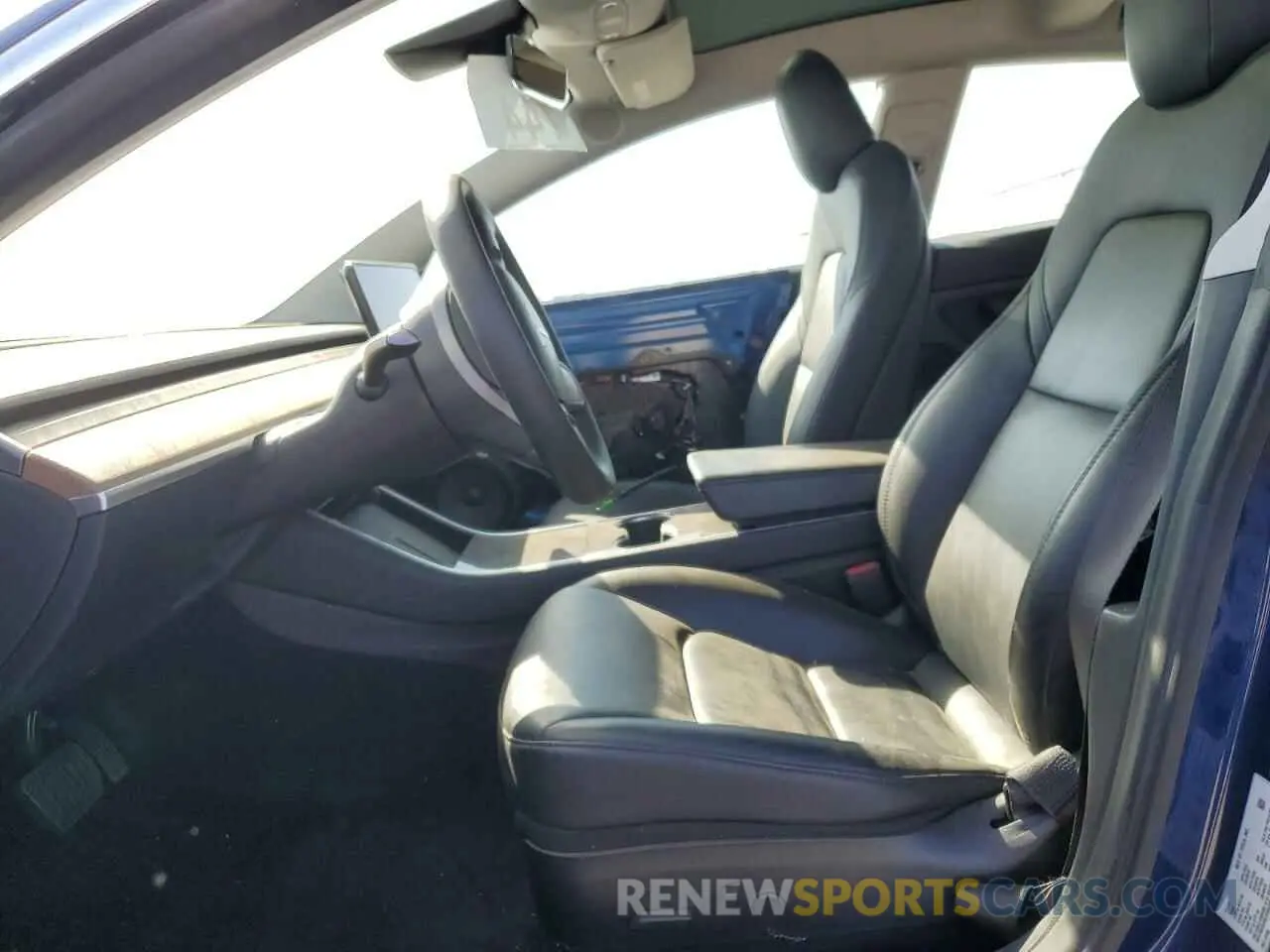 7 Photograph of a damaged car 5YJ3E1EA2LF799291 TESLA MODEL 3 2020
