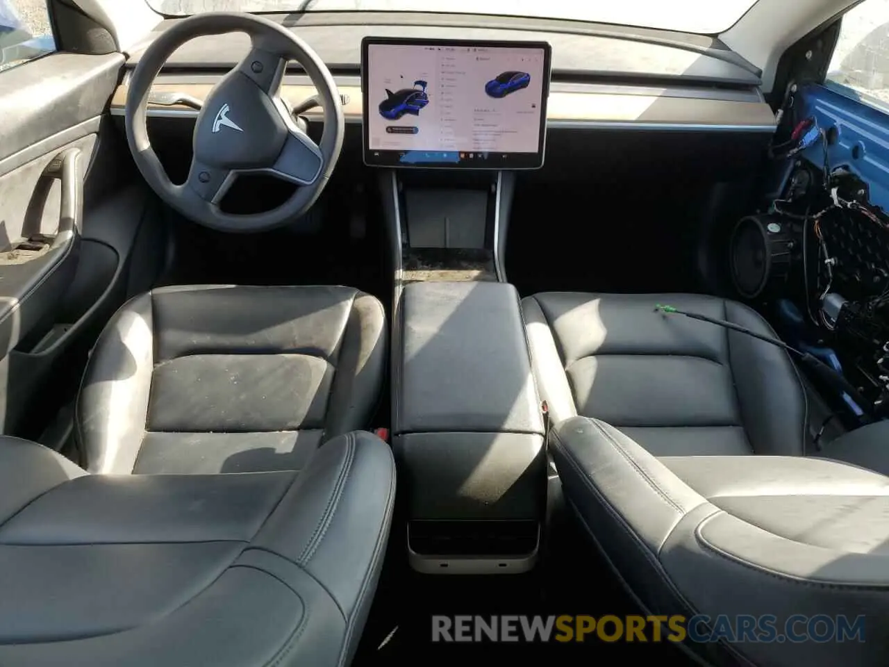 8 Photograph of a damaged car 5YJ3E1EA2LF799291 TESLA MODEL 3 2020