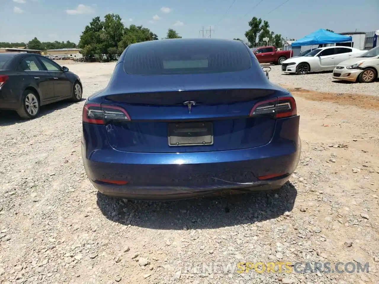 10 Photograph of a damaged car 5YJ3E1EA2LF802335 TESLA MODEL 3 2020