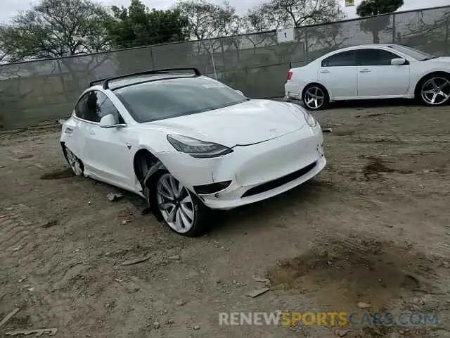 10 Photograph of a damaged car 5YJ3E1EA2LF806434 TESLA MODEL 3 2020