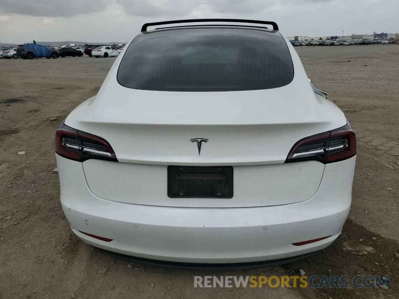 6 Photograph of a damaged car 5YJ3E1EA2LF806434 TESLA MODEL 3 2020