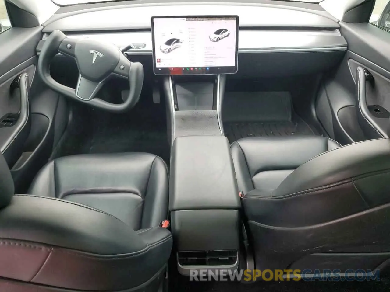 8 Photograph of a damaged car 5YJ3E1EA2LF806434 TESLA MODEL 3 2020