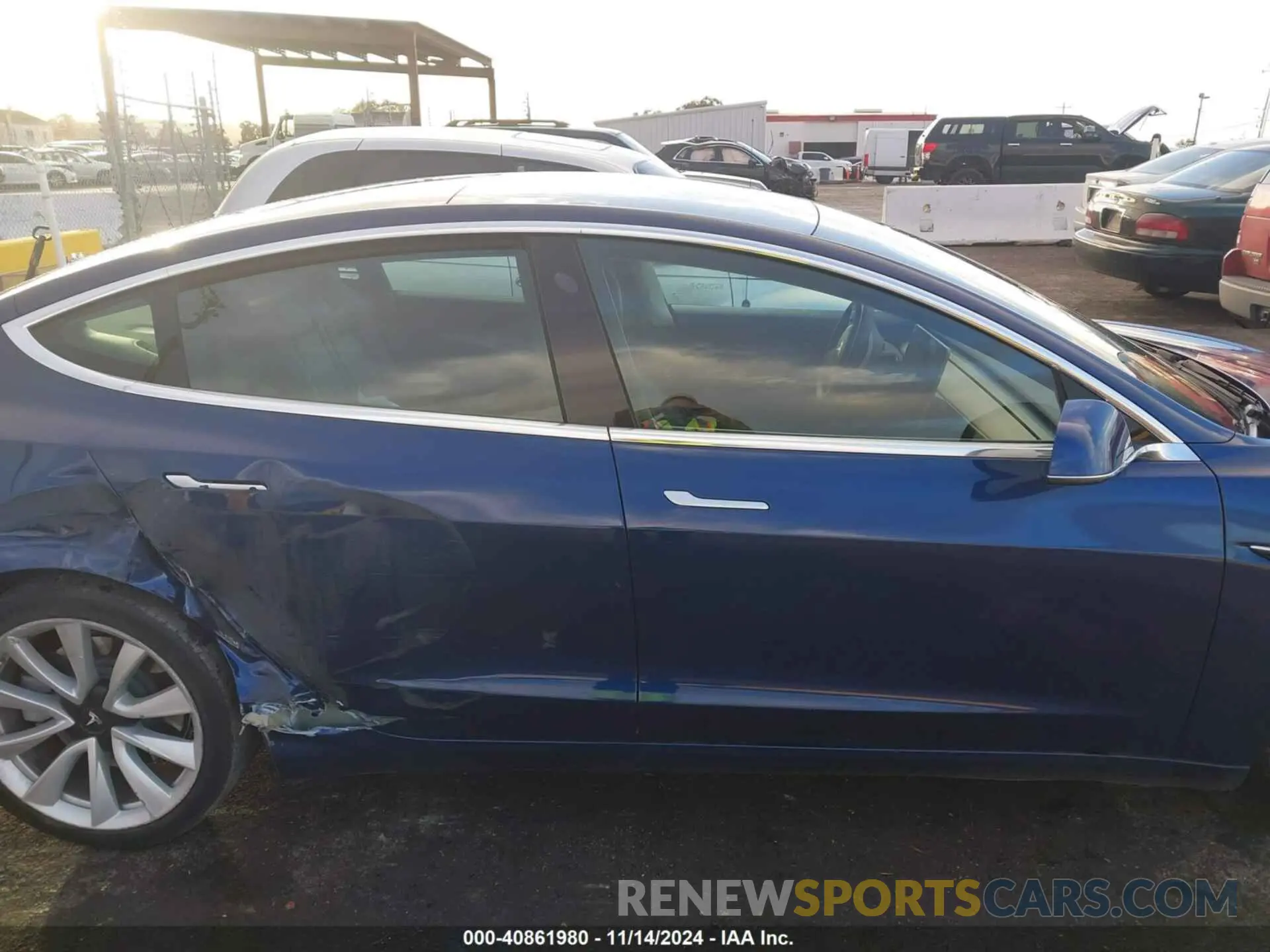 13 Photograph of a damaged car 5YJ3E1EA2LF807941 TESLA MODEL 3 2020