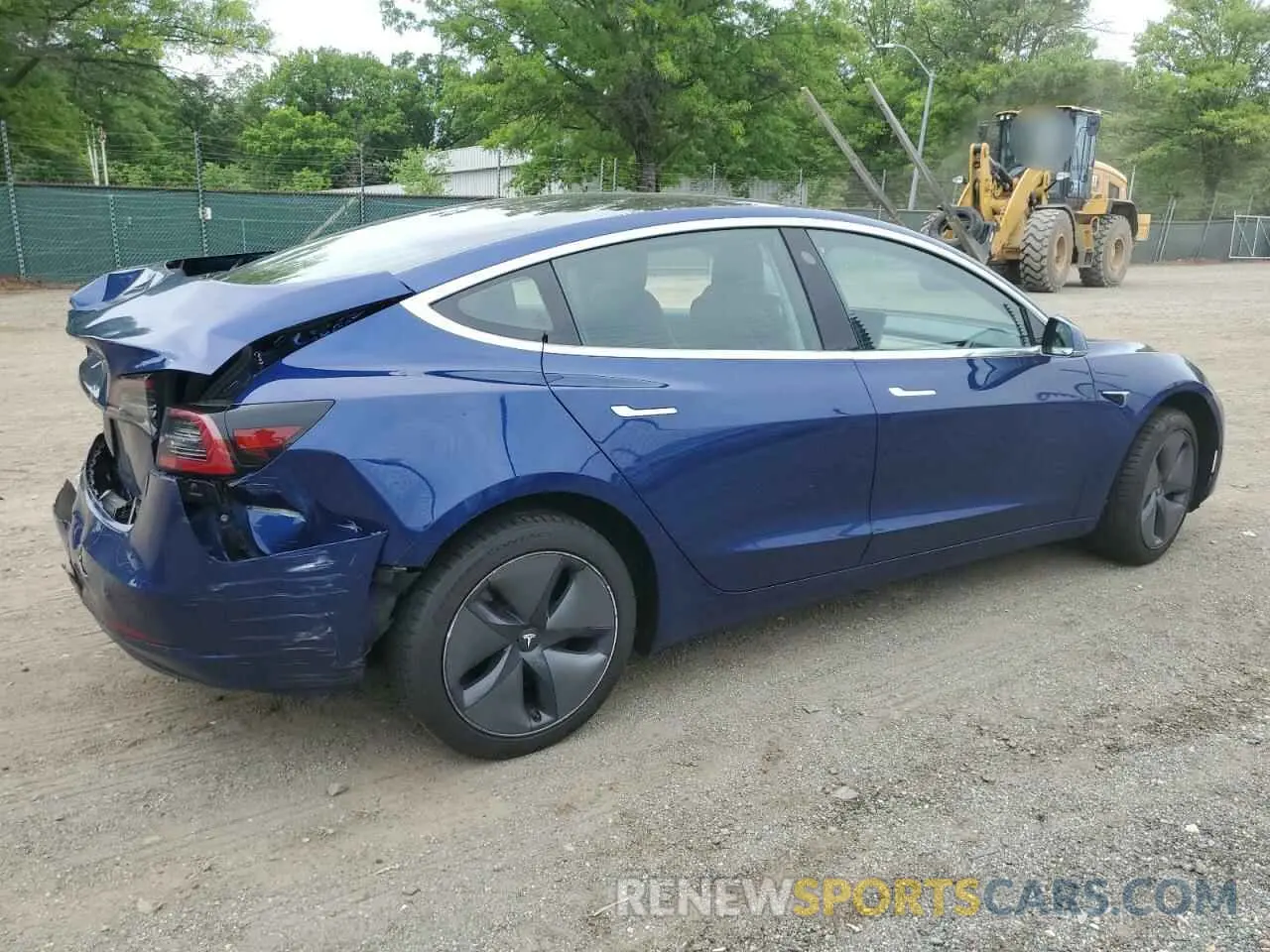 3 Photograph of a damaged car 5YJ3E1EA3LF476271 TESLA MODEL 3 2020
