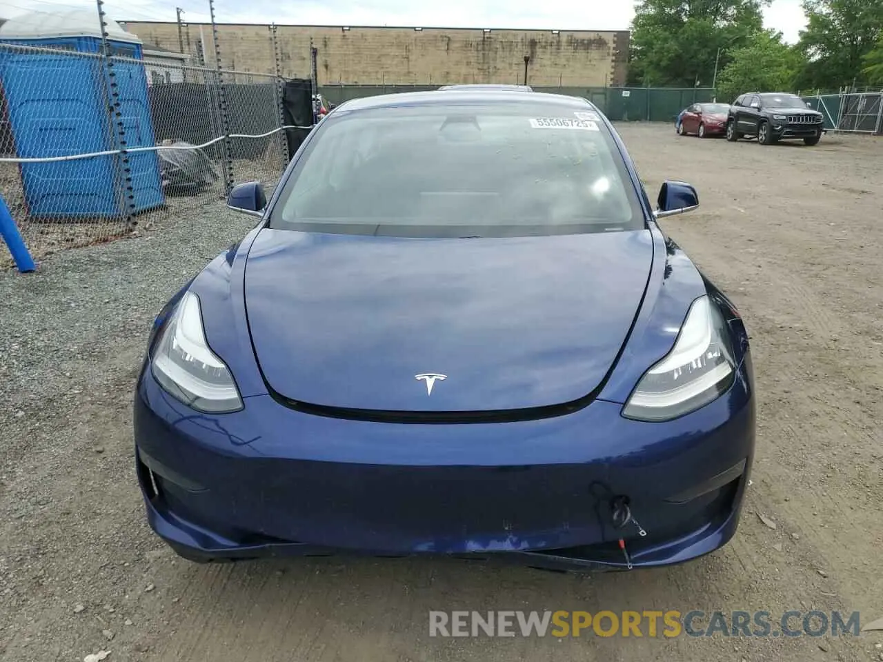 5 Photograph of a damaged car 5YJ3E1EA3LF476271 TESLA MODEL 3 2020