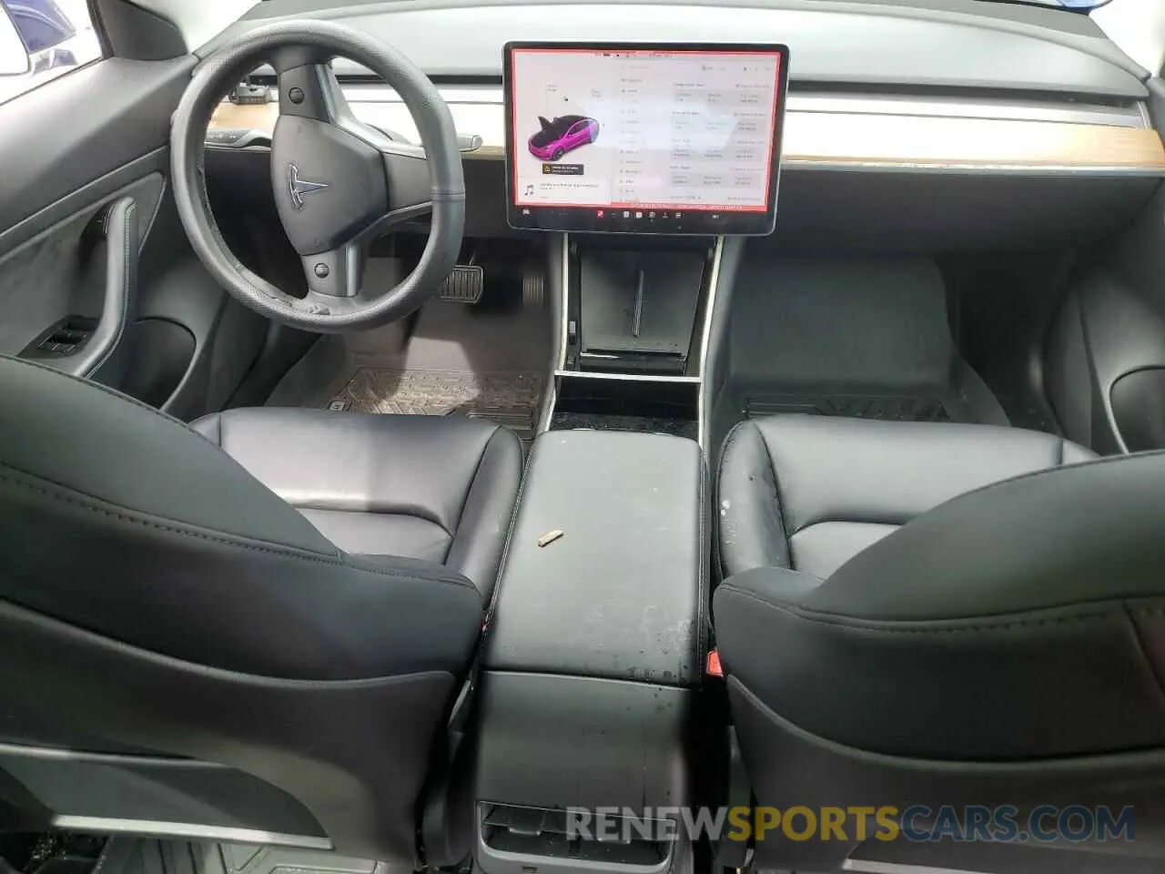 8 Photograph of a damaged car 5YJ3E1EA3LF476271 TESLA MODEL 3 2020