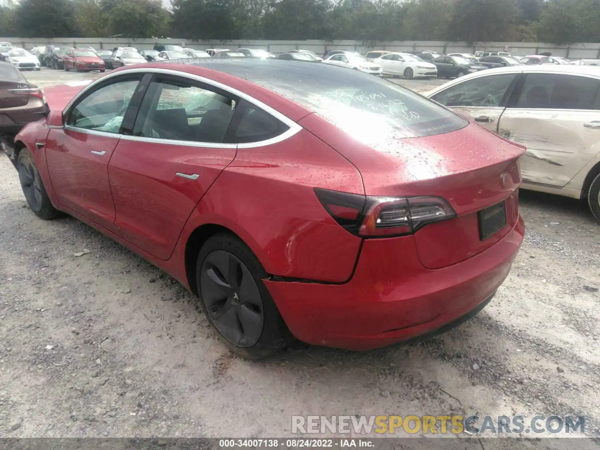 3 Photograph of a damaged car 5YJ3E1EA3LF495175 TESLA MODEL 3 2020