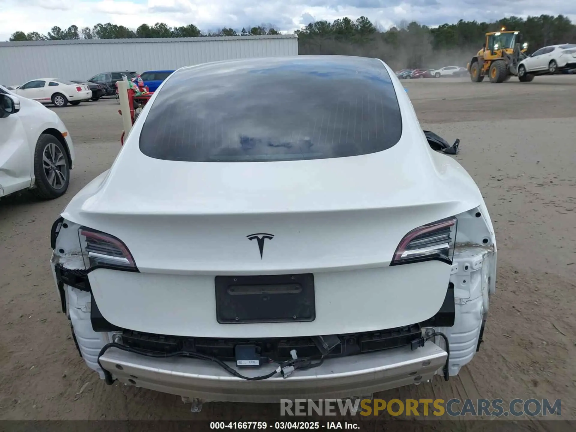 16 Photograph of a damaged car 5YJ3E1EA3LF597513 TESLA MODEL 3 2020