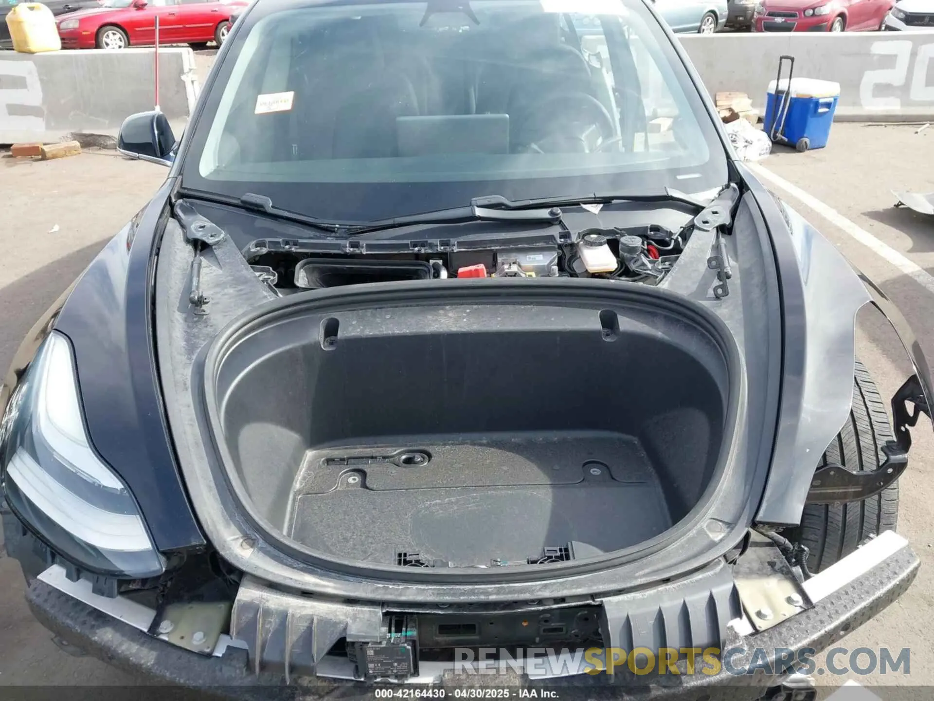 10 Photograph of a damaged car 5YJ3E1EA3LF606386 TESLA MODEL 3 2020