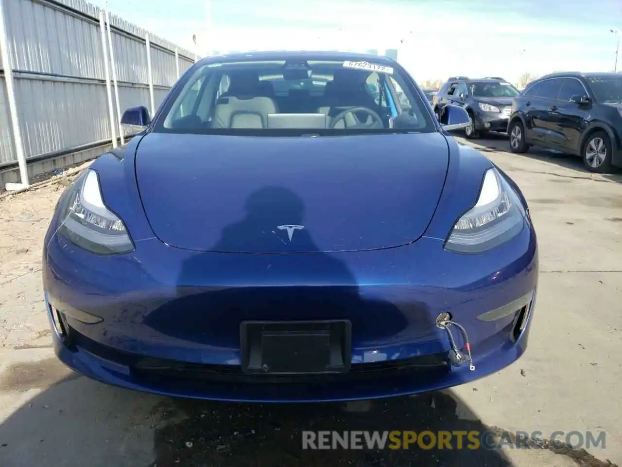 5 Photograph of a damaged car 5YJ3E1EA3LF612074 TESLA MODEL 3 2020