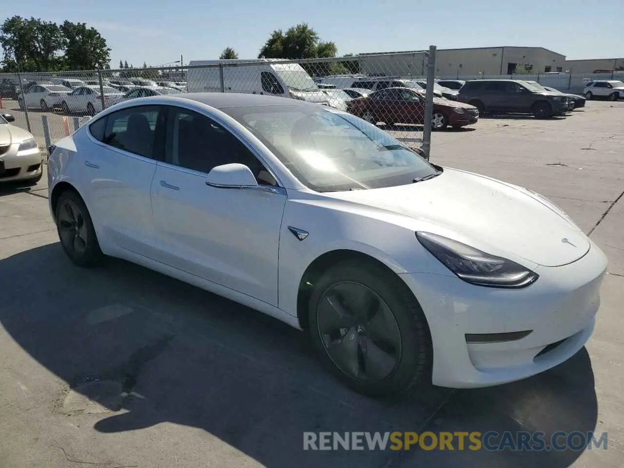 4 Photograph of a damaged car 5YJ3E1EA3LF612317 TESLA MODEL 3 2020