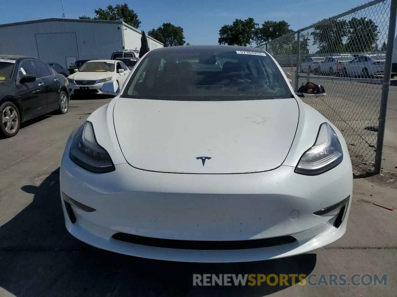 5 Photograph of a damaged car 5YJ3E1EA3LF612317 TESLA MODEL 3 2020