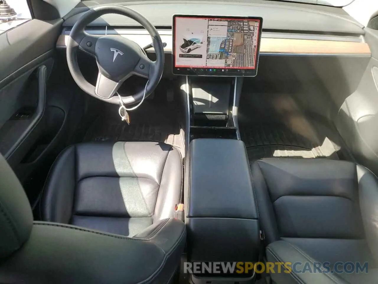 8 Photograph of a damaged car 5YJ3E1EA3LF612317 TESLA MODEL 3 2020