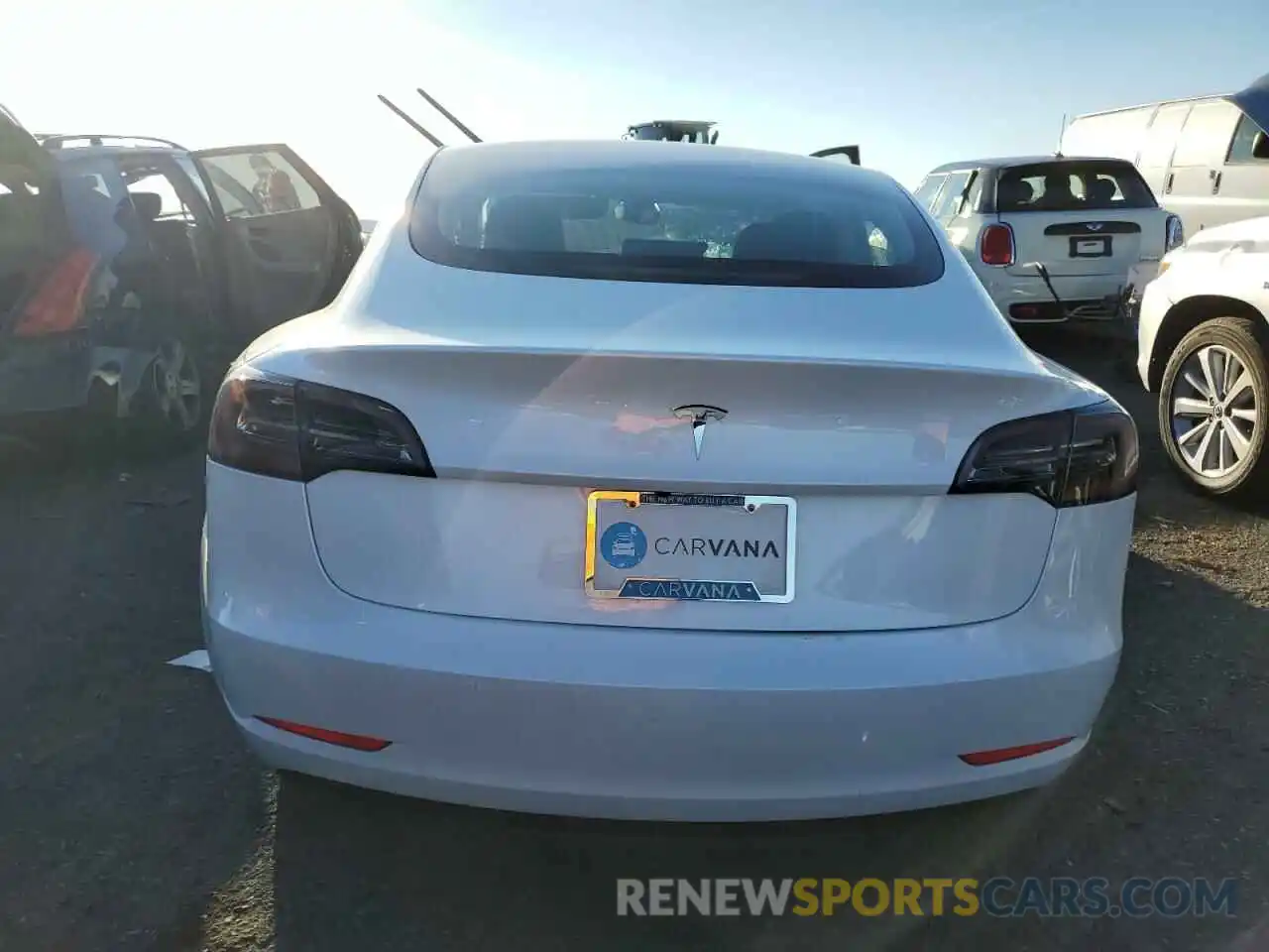 6 Photograph of a damaged car 5YJ3E1EA3LF612544 TESLA MODEL 3 2020