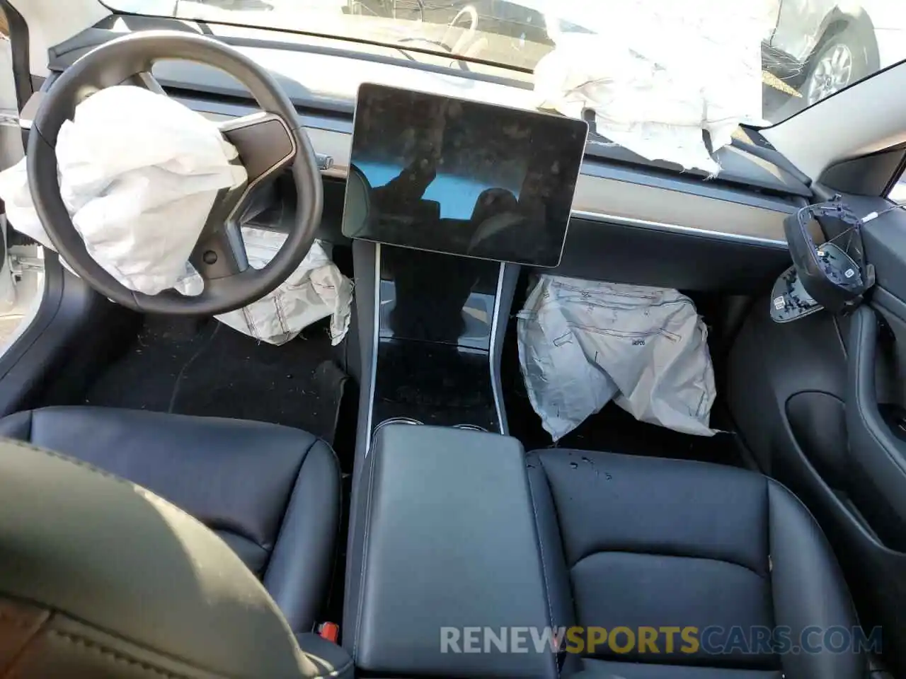 8 Photograph of a damaged car 5YJ3E1EA3LF612544 TESLA MODEL 3 2020