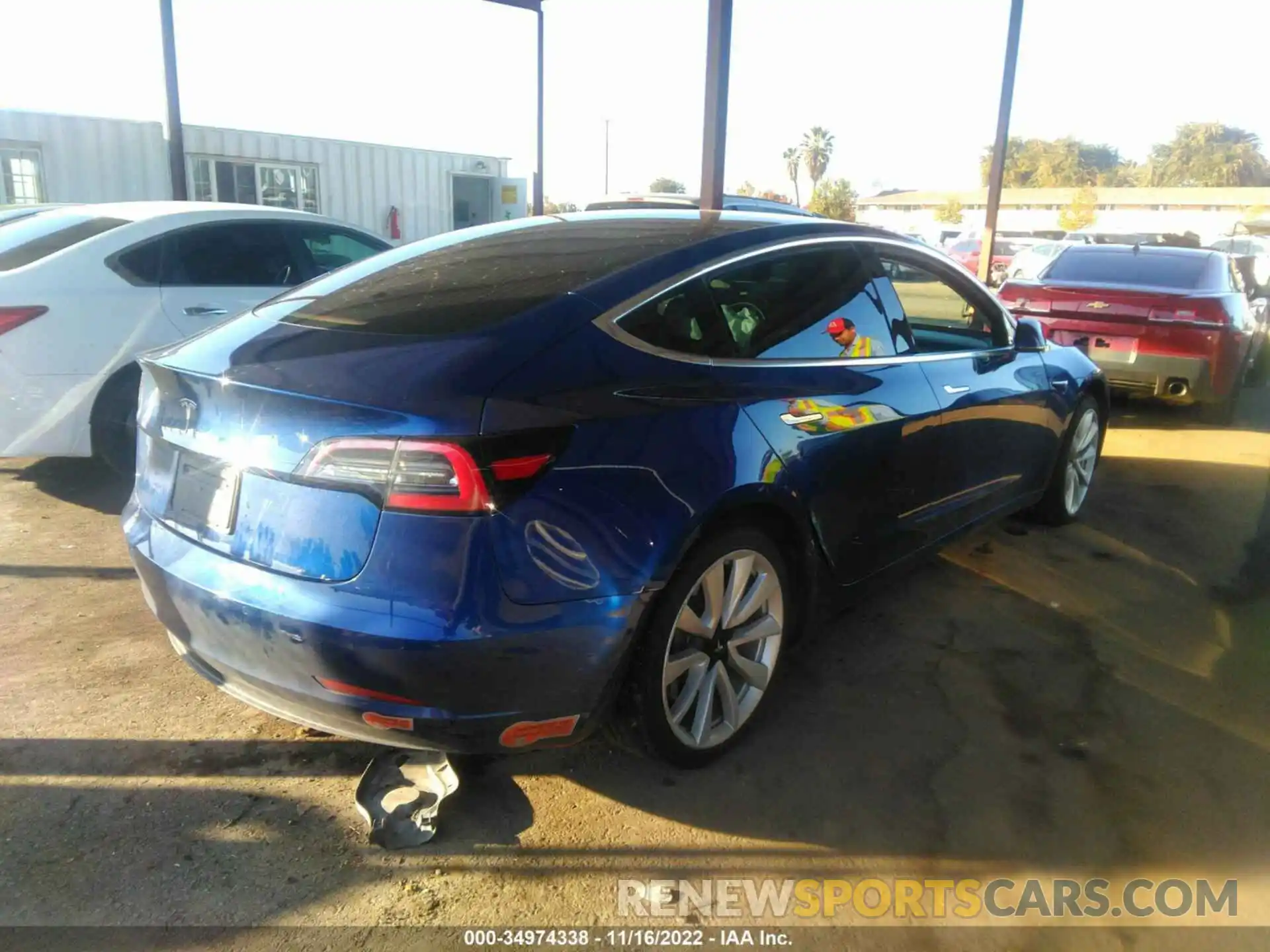 4 Photograph of a damaged car 5YJ3E1EA3LF614164 TESLA MODEL 3 2020