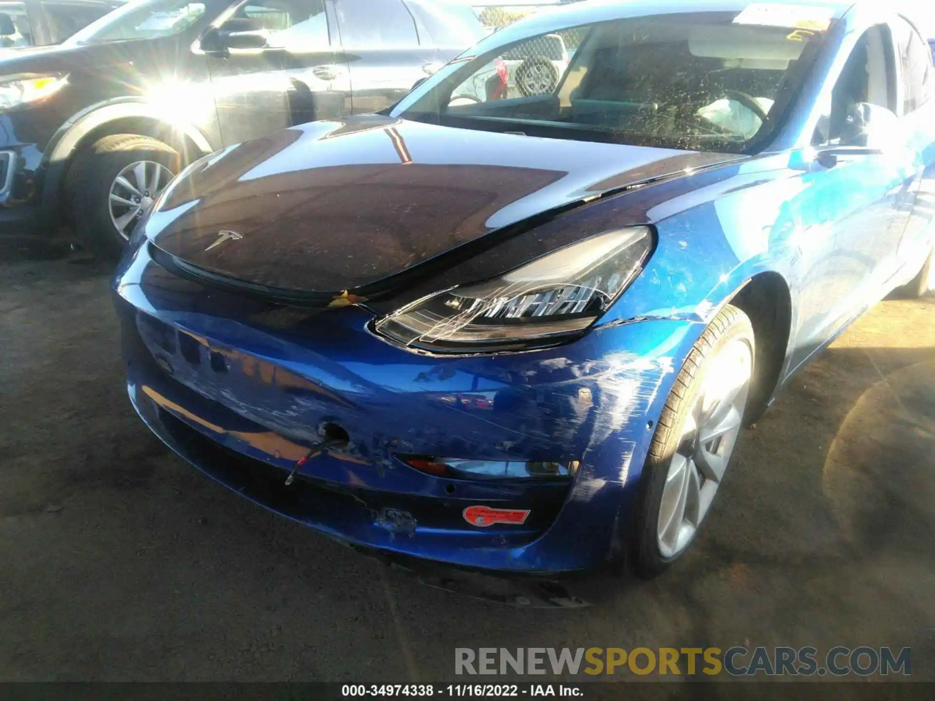 6 Photograph of a damaged car 5YJ3E1EA3LF614164 TESLA MODEL 3 2020