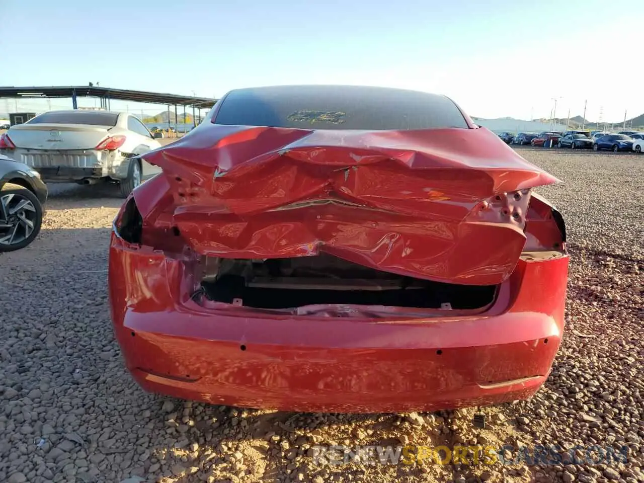 6 Photograph of a damaged car 5YJ3E1EA3LF630820 TESLA MODEL 3 2020