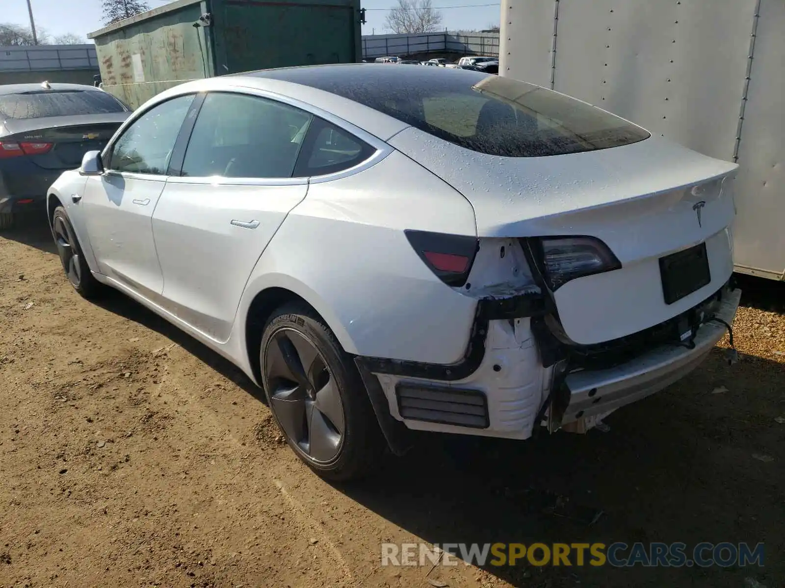 3 Photograph of a damaged car 5YJ3E1EA3LF634026 TESLA MODEL 3 2020