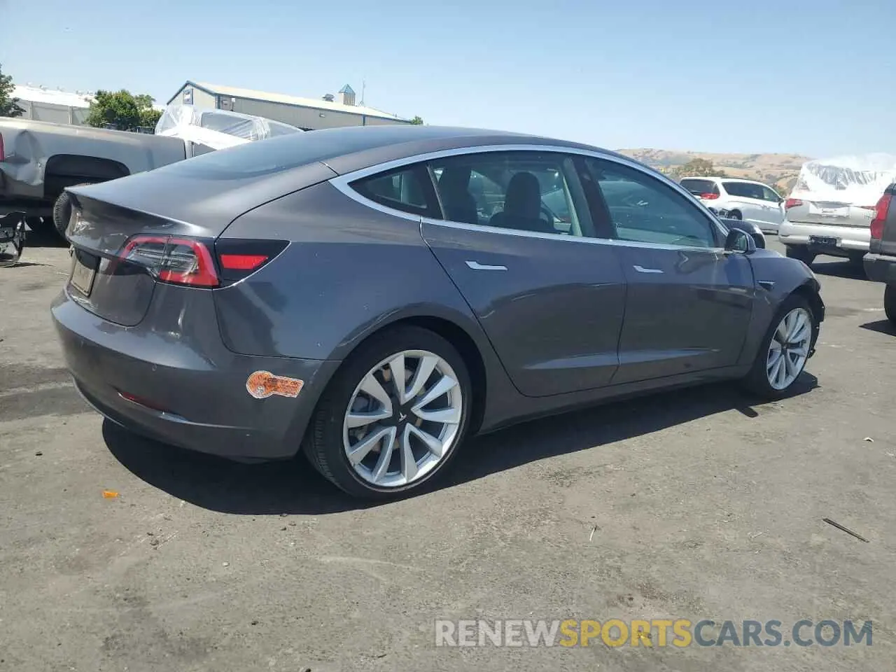3 Photograph of a damaged car 5YJ3E1EA3LF645690 TESLA MODEL 3 2020