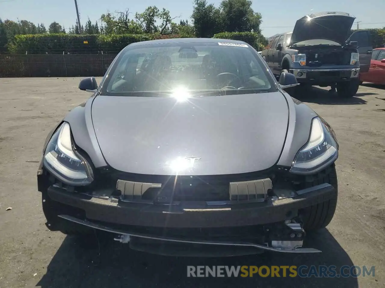 5 Photograph of a damaged car 5YJ3E1EA3LF645690 TESLA MODEL 3 2020