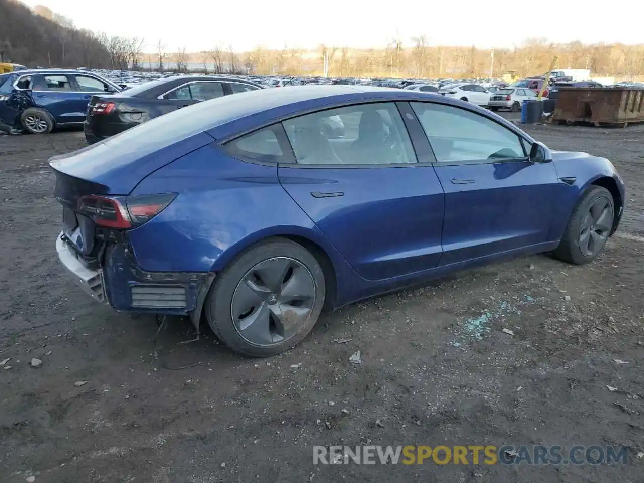 3 Photograph of a damaged car 5YJ3E1EA3LF658505 TESLA MODEL 3 2020