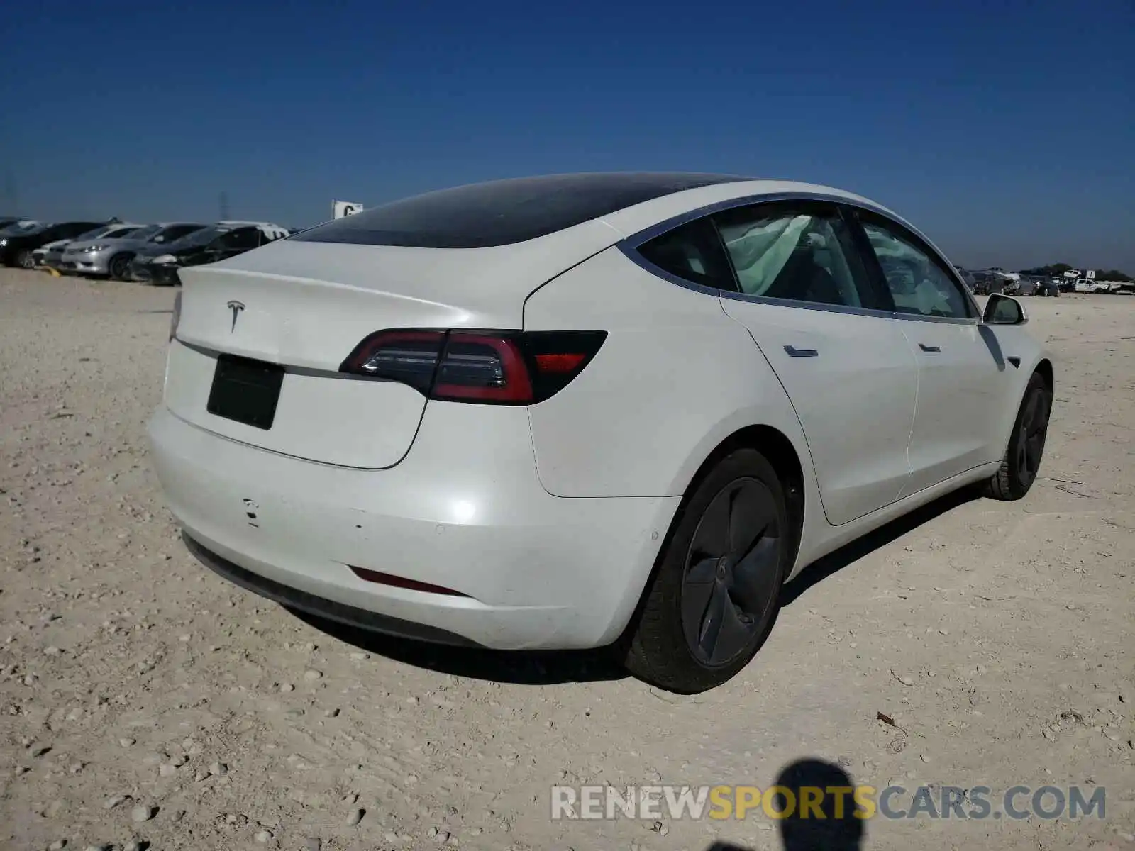 4 Photograph of a damaged car 5YJ3E1EA3LF660478 TESLA MODEL 3 2020