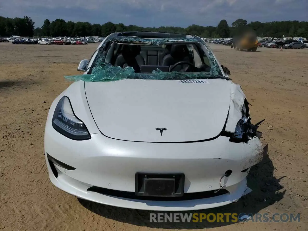 5 Photograph of a damaged car 5YJ3E1EA3LF706374 TESLA MODEL 3 2020