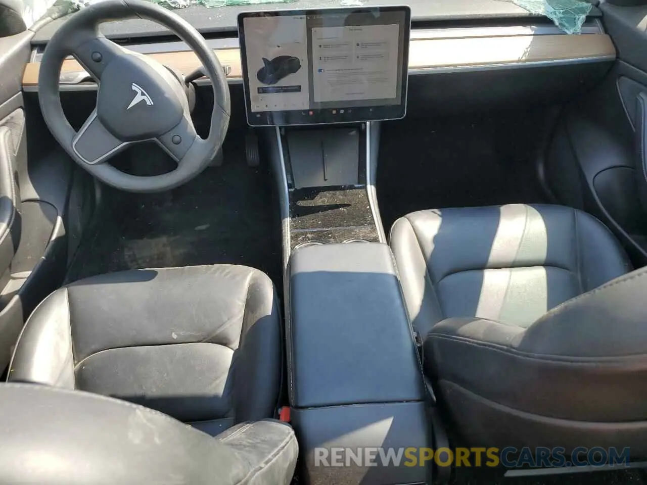 8 Photograph of a damaged car 5YJ3E1EA3LF706374 TESLA MODEL 3 2020
