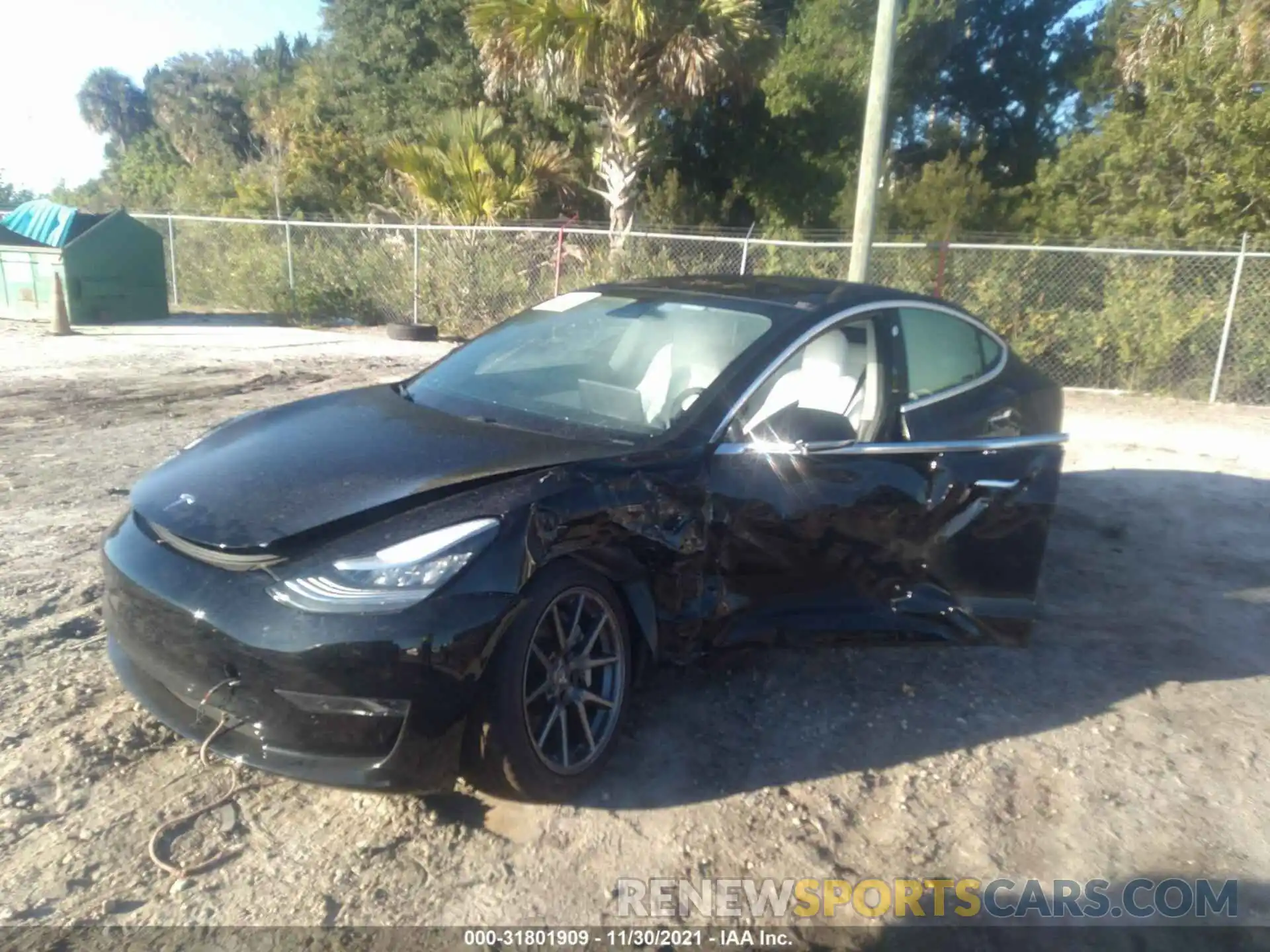 2 Photograph of a damaged car 5YJ3E1EA3LF738094 TESLA MODEL 3 2020