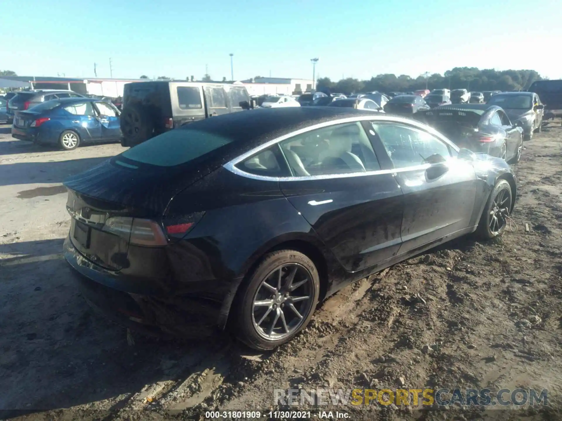 4 Photograph of a damaged car 5YJ3E1EA3LF738094 TESLA MODEL 3 2020