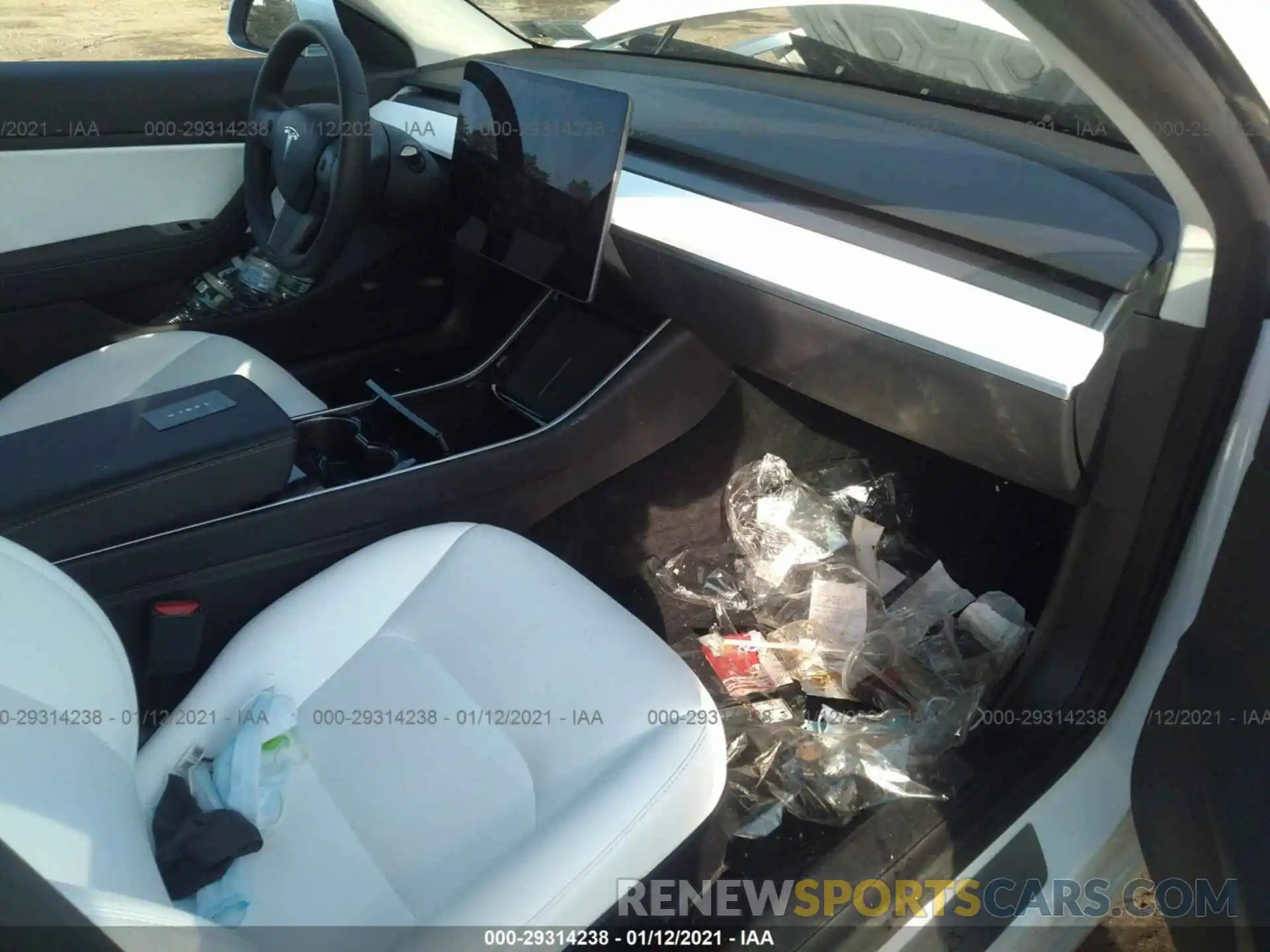 5 Photograph of a damaged car 5YJ3E1EA3LF738189 TESLA MODEL 3 2020