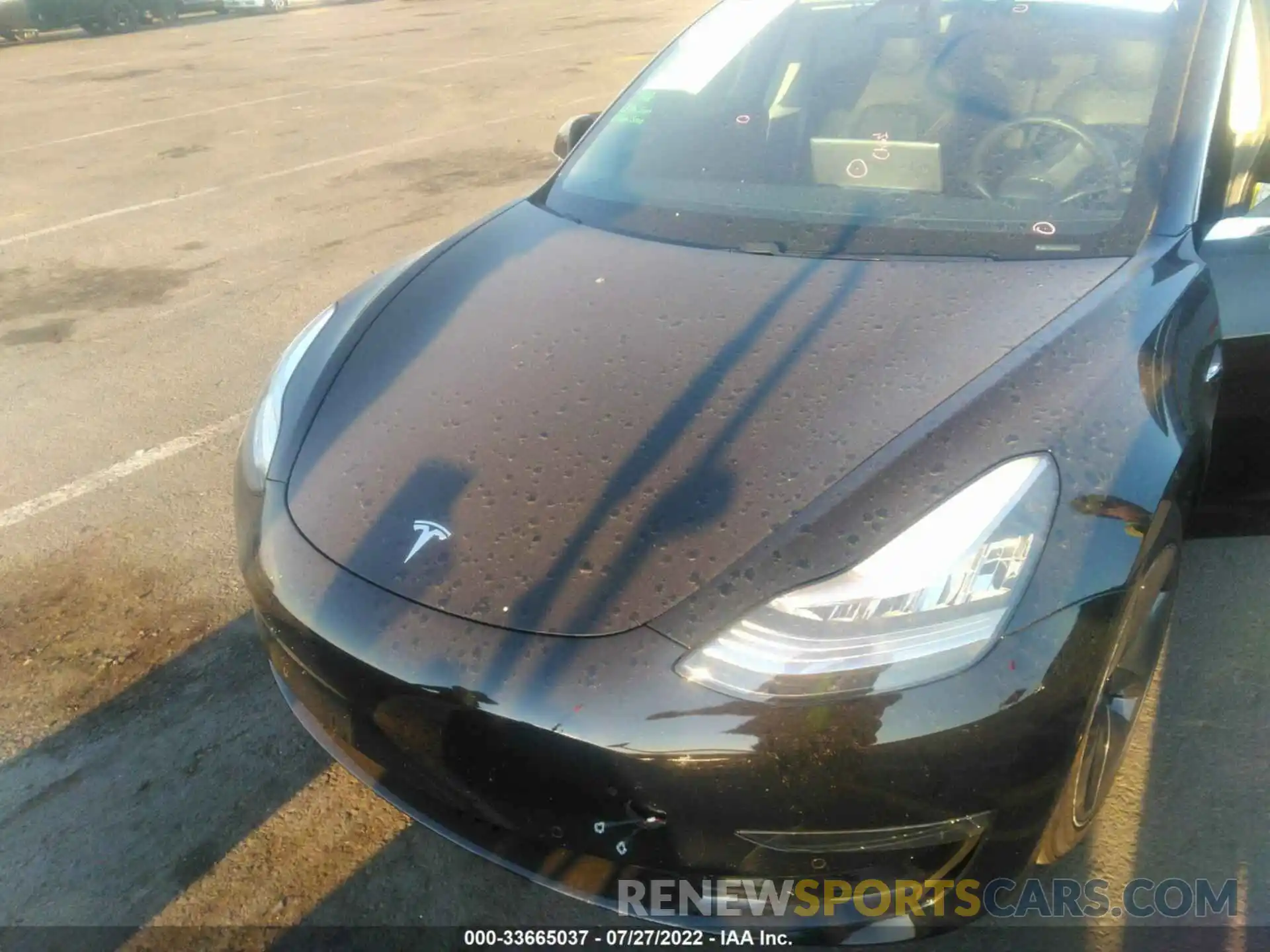 10 Photograph of a damaged car 5YJ3E1EA3LF739214 TESLA MODEL 3 2020