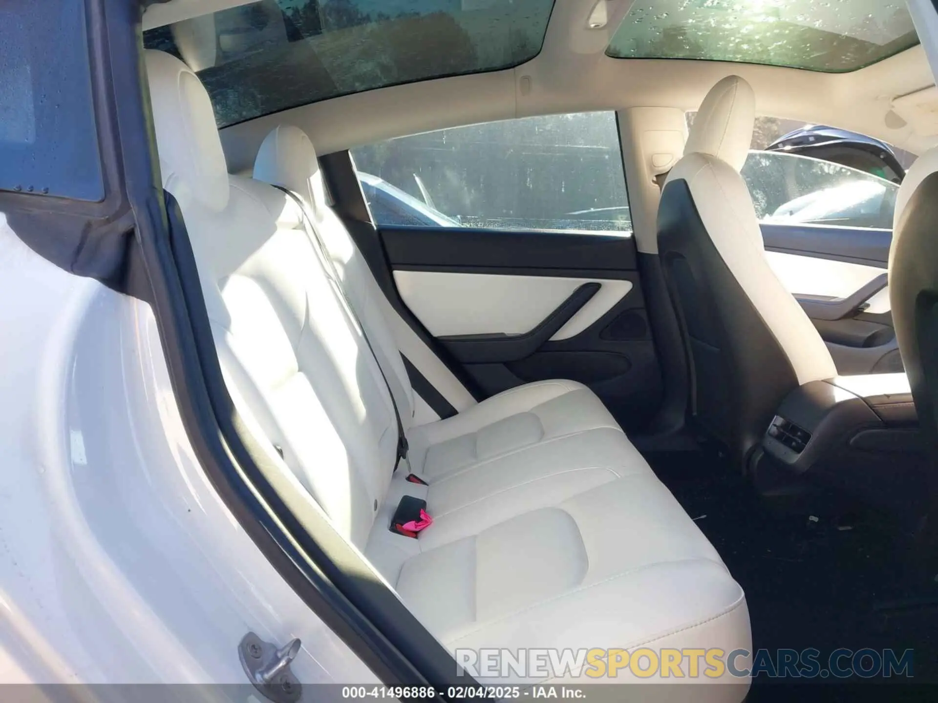 8 Photograph of a damaged car 5YJ3E1EA3LF741027 TESLA MODEL 3 2020